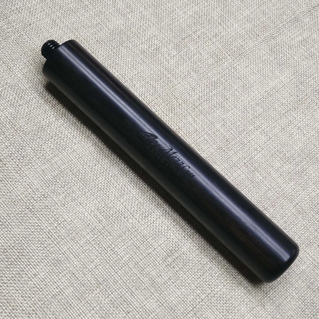 

Pool Cue Solid Wood Extension With Bumper (No logo) In Black Length:20cm Fit For :EC7/EC9/AXI/ACE/EXC/EXD