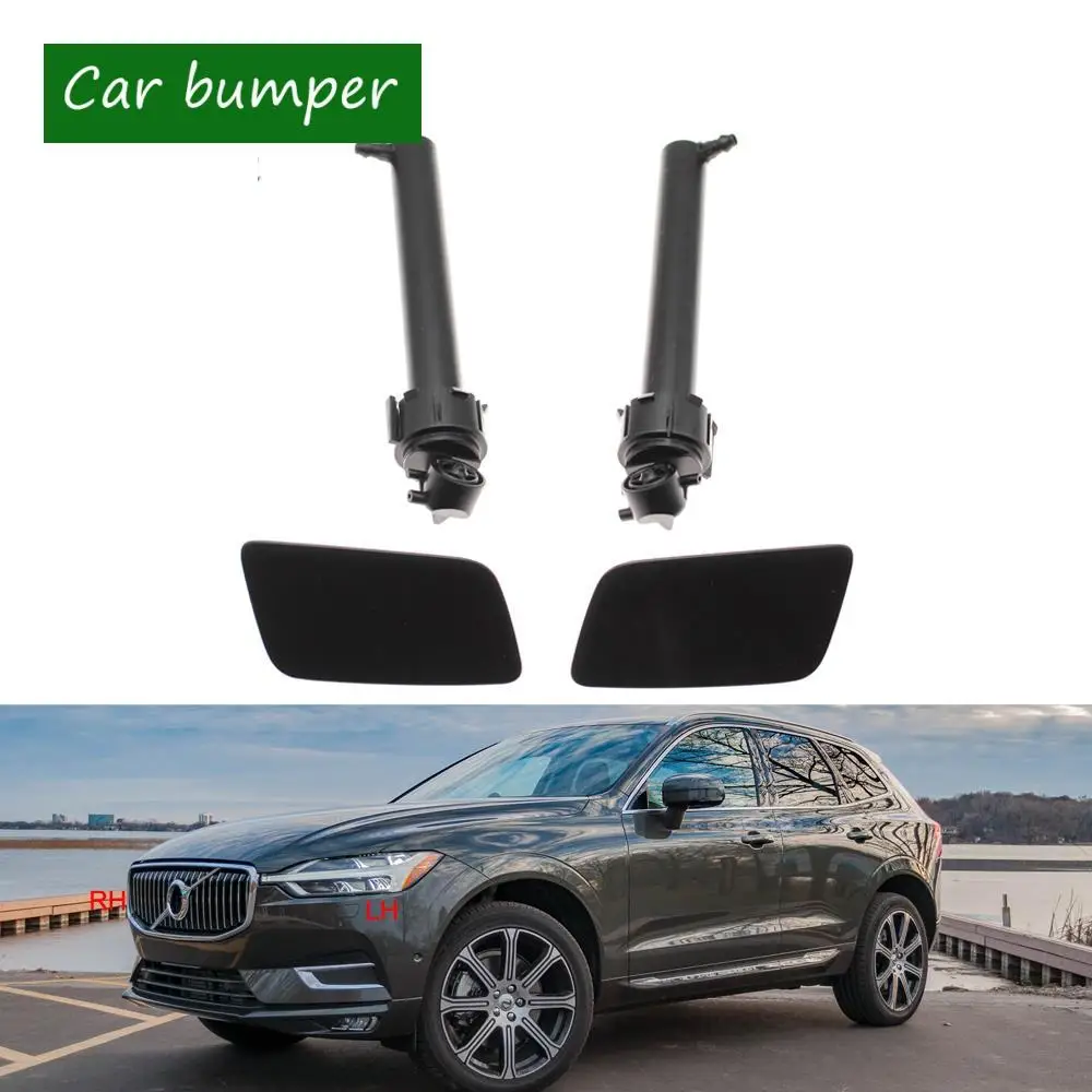 

For Volvo XC60 2019 2020 2021 Left/Right Front Bumper HeadLight Headlamp Washer Spray Nozzle Cleaning Pump Actuator with Cover C