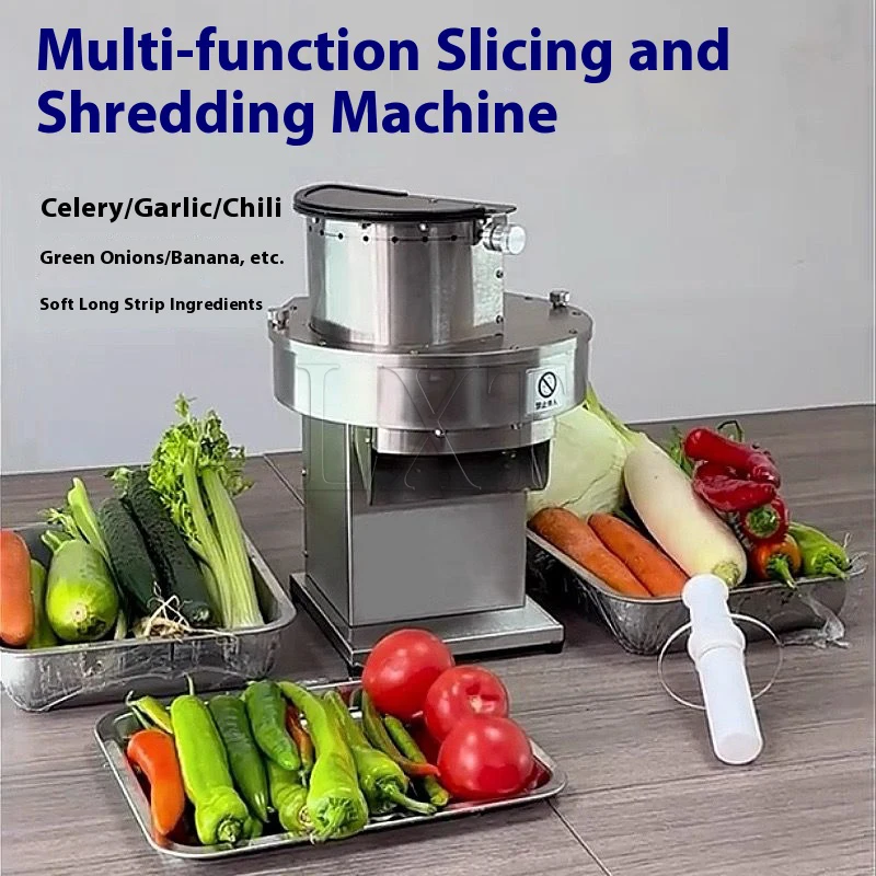 Stainless Steel Electric Vegetable Fruit Slicer Shredder Machine For Home Vegetable Processing Machine