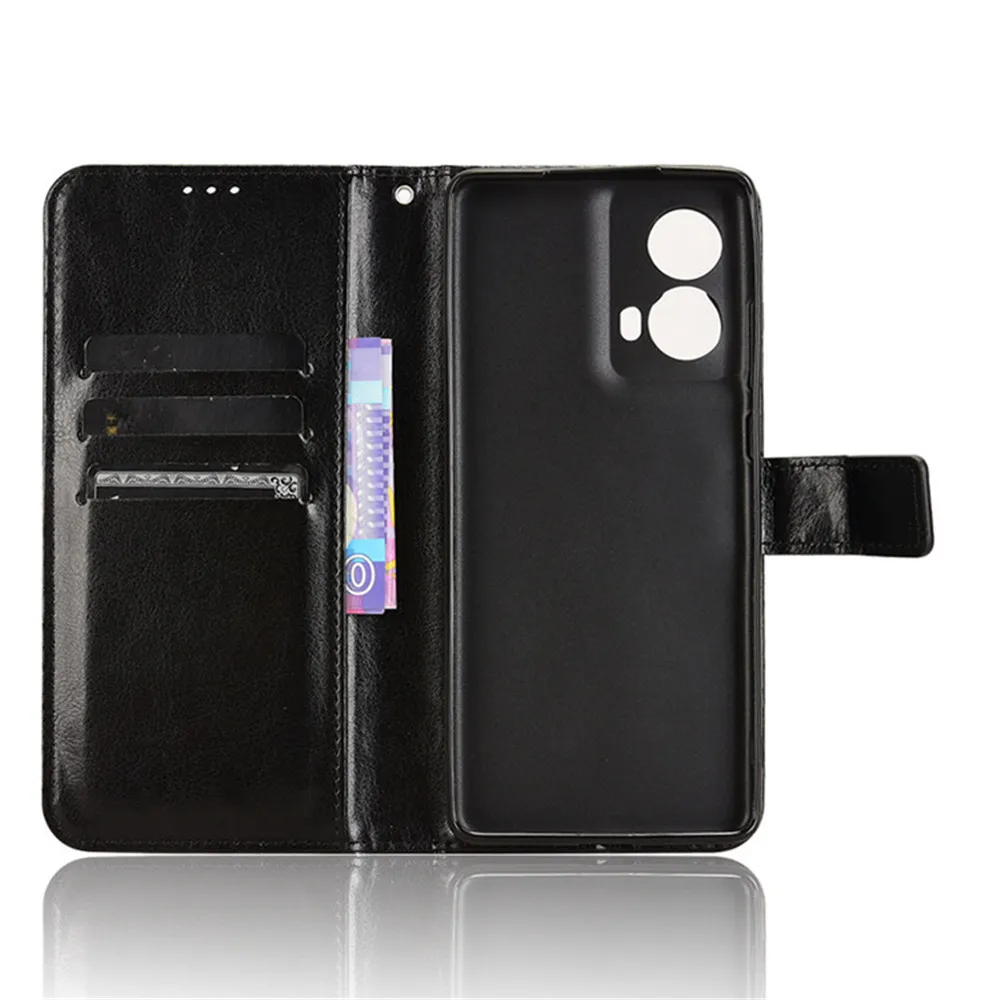 For Moto S50 Neo Case Luxury Flip PU Leather Wallet Lanyard Stand Case For Moto S50 Neo S50Neo Phone Bag