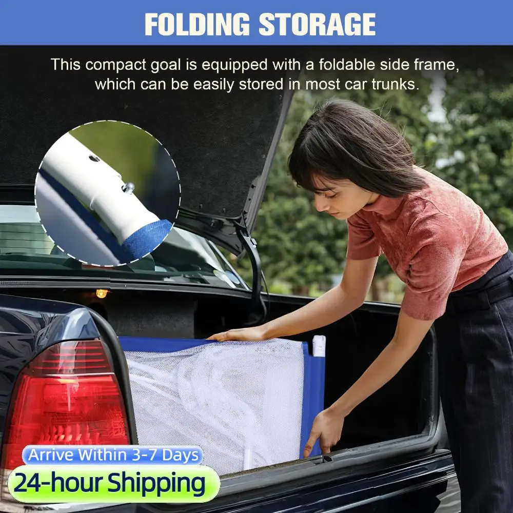 

5x3 FT Football Goal for Backyard Park Field Quick Set Up Soccer Net Training Equipment for Practice Outdoor Sports