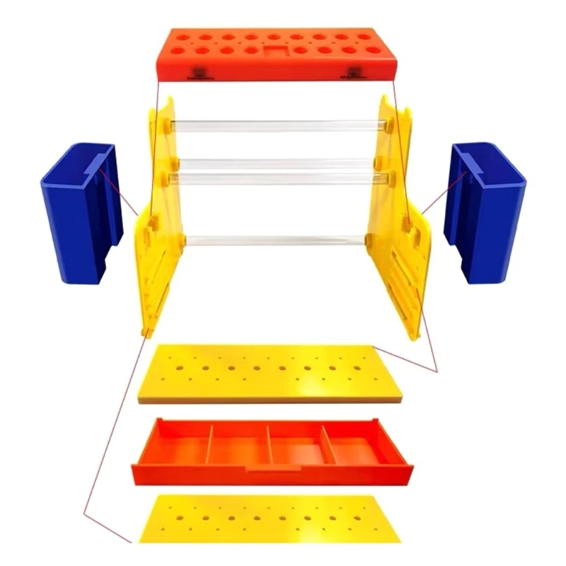 Convenient Screwdriver Storage Rack, Repair Tool, Desk Storage Rack