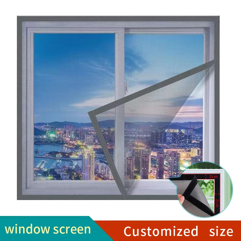 

window screen mosquito net mosquito nets for window DIY can be customized size window screen is removable and washable curtains