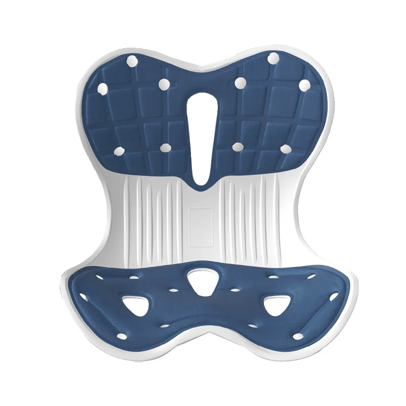 Ergonomic Posture Correction Seat Cushion Lumbar Support Office Chair Pad Breathable Back Pain Relief