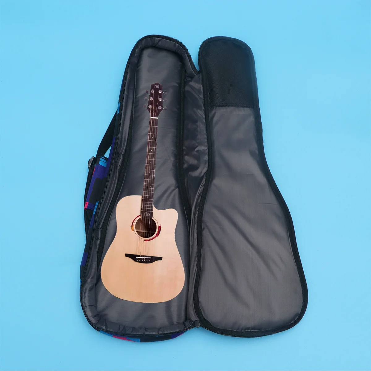 

21 Inch Ukulele Carry Bag Double Shoulder Backpack Adjustable Strap Cotton Padded Storage Bag Musical Instrument Case