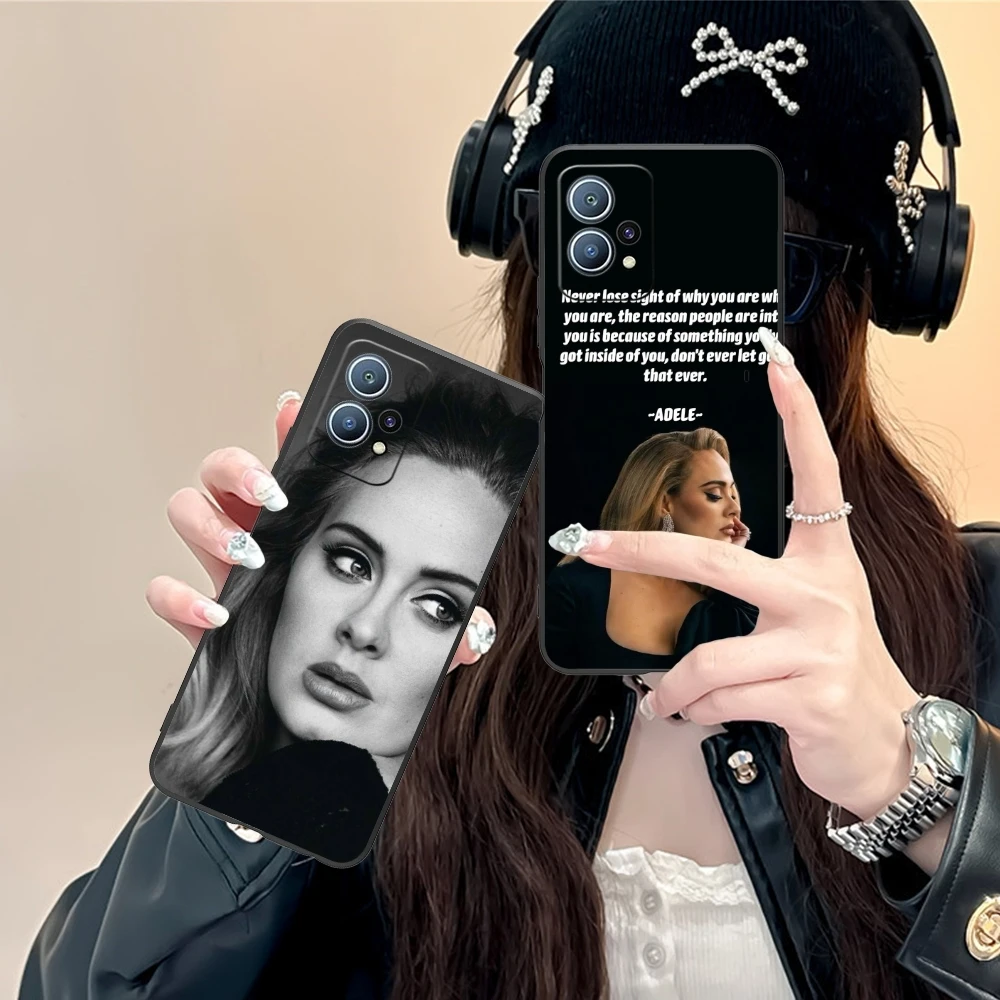 Cool Adele Adkins Mobile Cell Phone Case for Huawei P60 P50 P40 P30 P20 P10 P9 P8 Pro Lite Plus Black Soft Phone Cover Shell