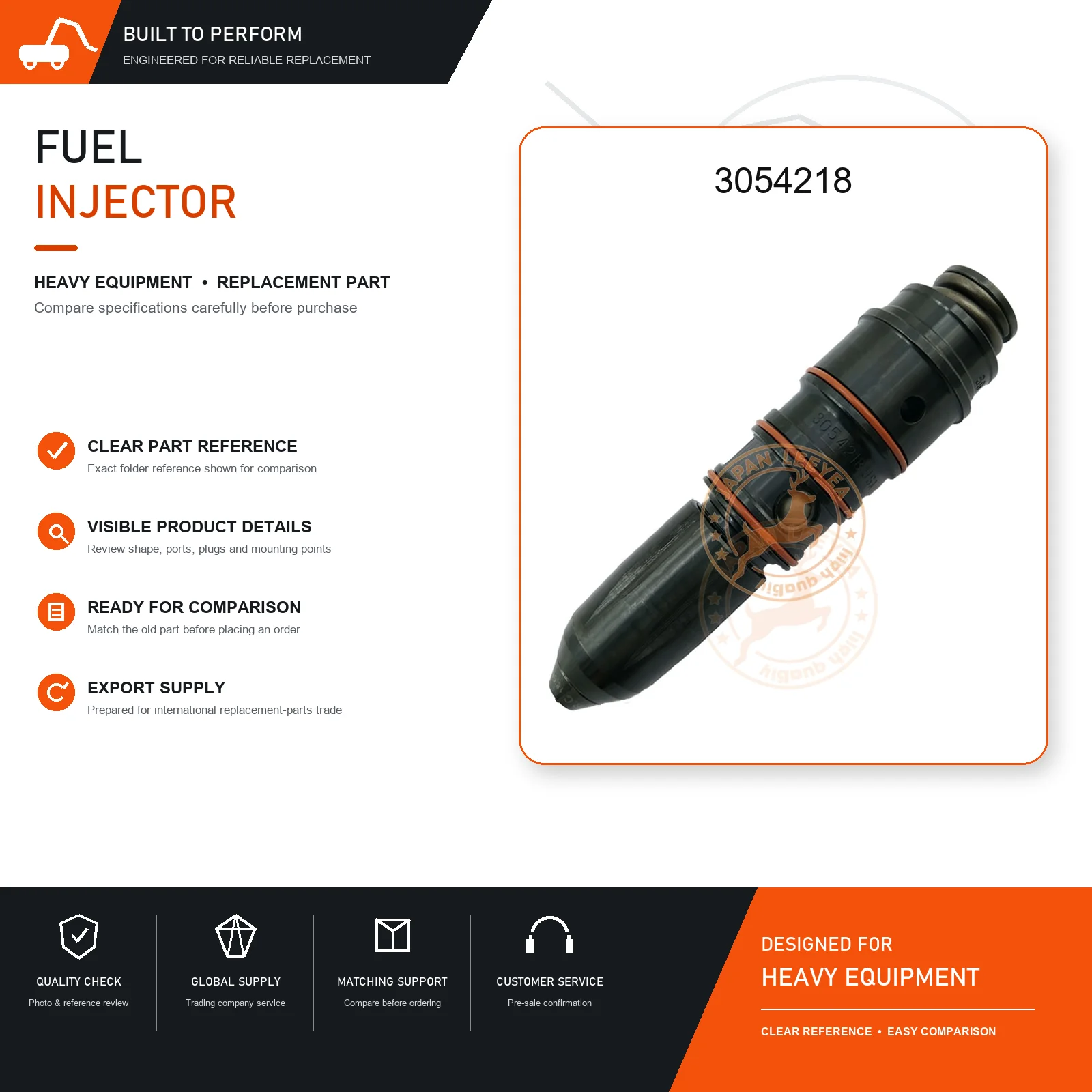 PT Fuel Injector 3054218 for NTA855 Diesel Engine Replacement