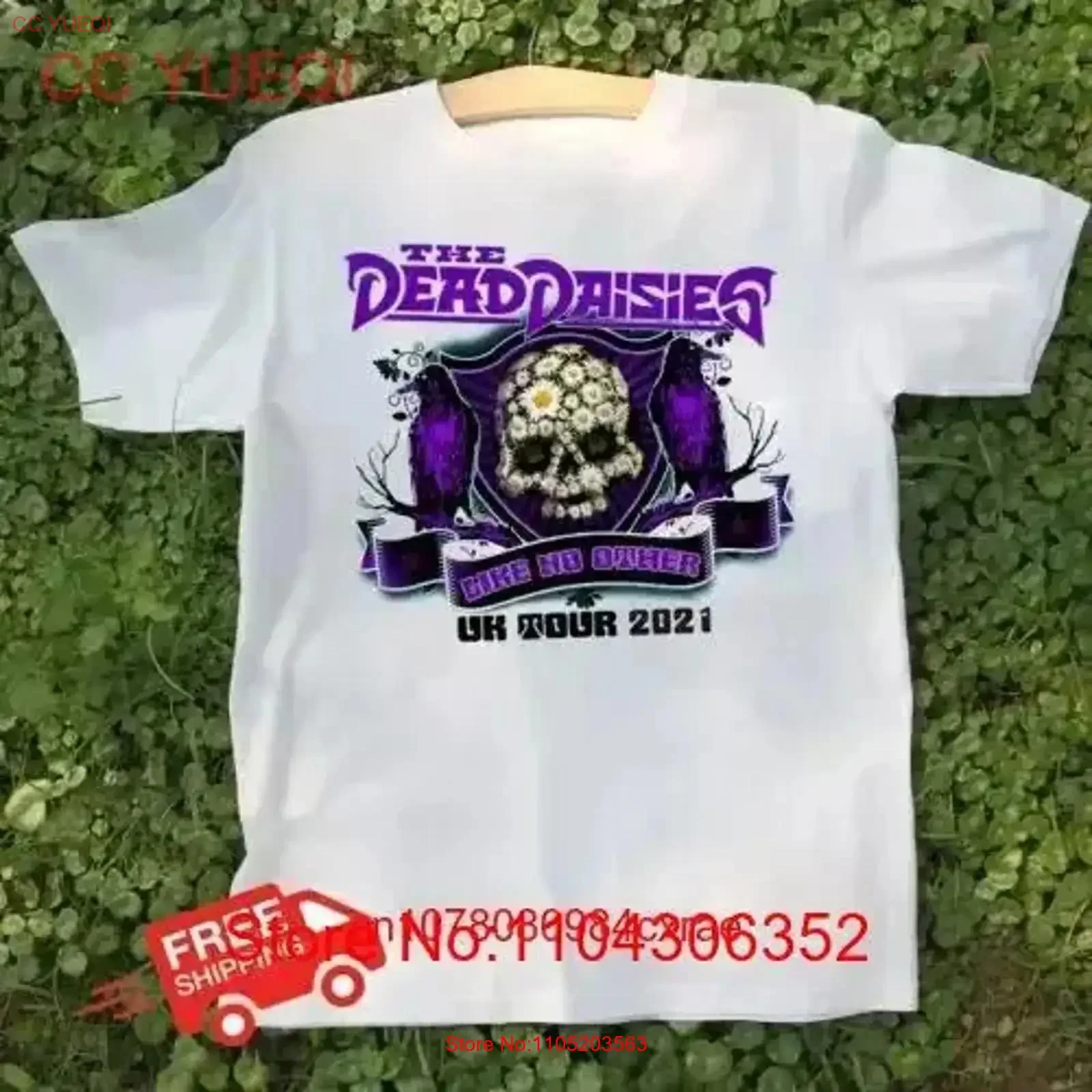 THE DEAD DAISIES Announce UK Tour 2021 For Fan S to 5XL T shirt SC11 vintage Washed Versatile Stretched designer clothes Casual