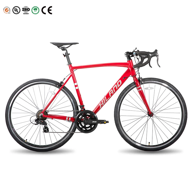 

JOYKIE HILAND High Quality700C Aluminum Alloy Frame Caliper Brake Road Bike Bicicleta 14 Speed Road Bicycle Racing Bike in Stock