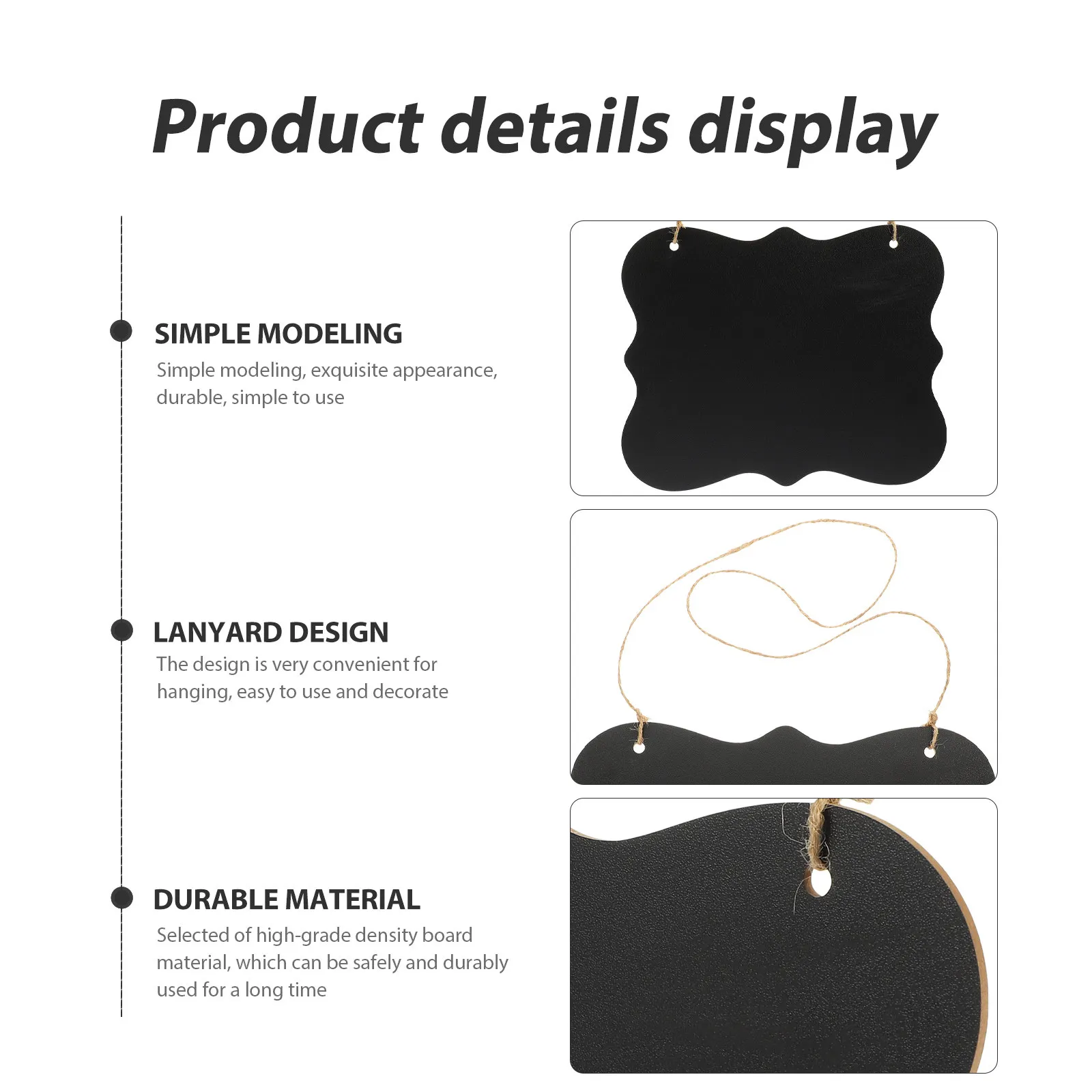 

Креативная двусторонняя меловая доска-табло для сообщений, настенная, для дверей, домашнего декора, кафе, магазинов, легкая, экологичная