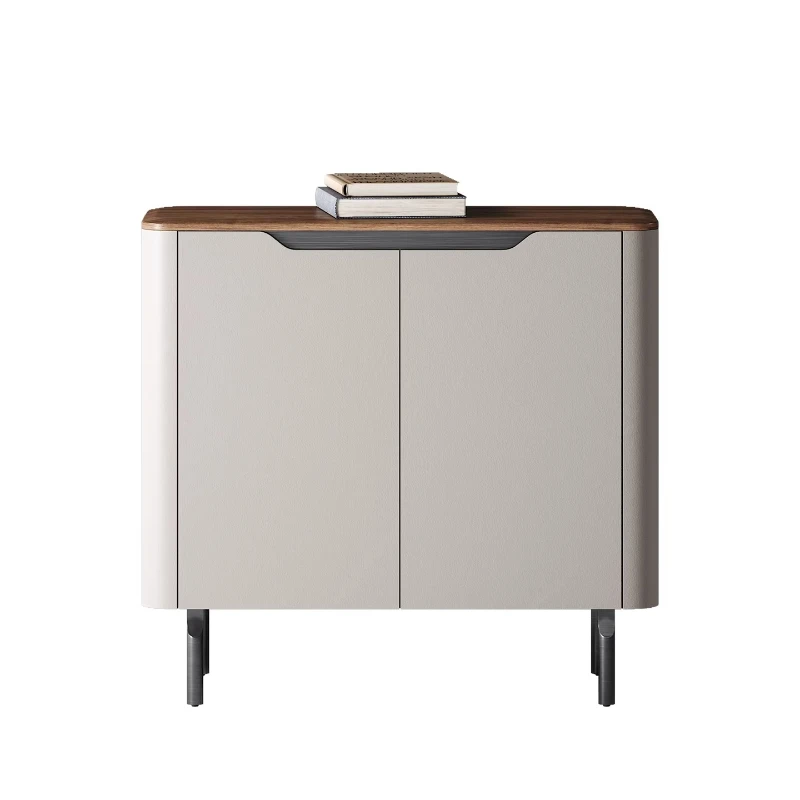 

Italian light luxury dining side cabinet luxury small apartment household wall locker entry minimalist small shoe cabinet