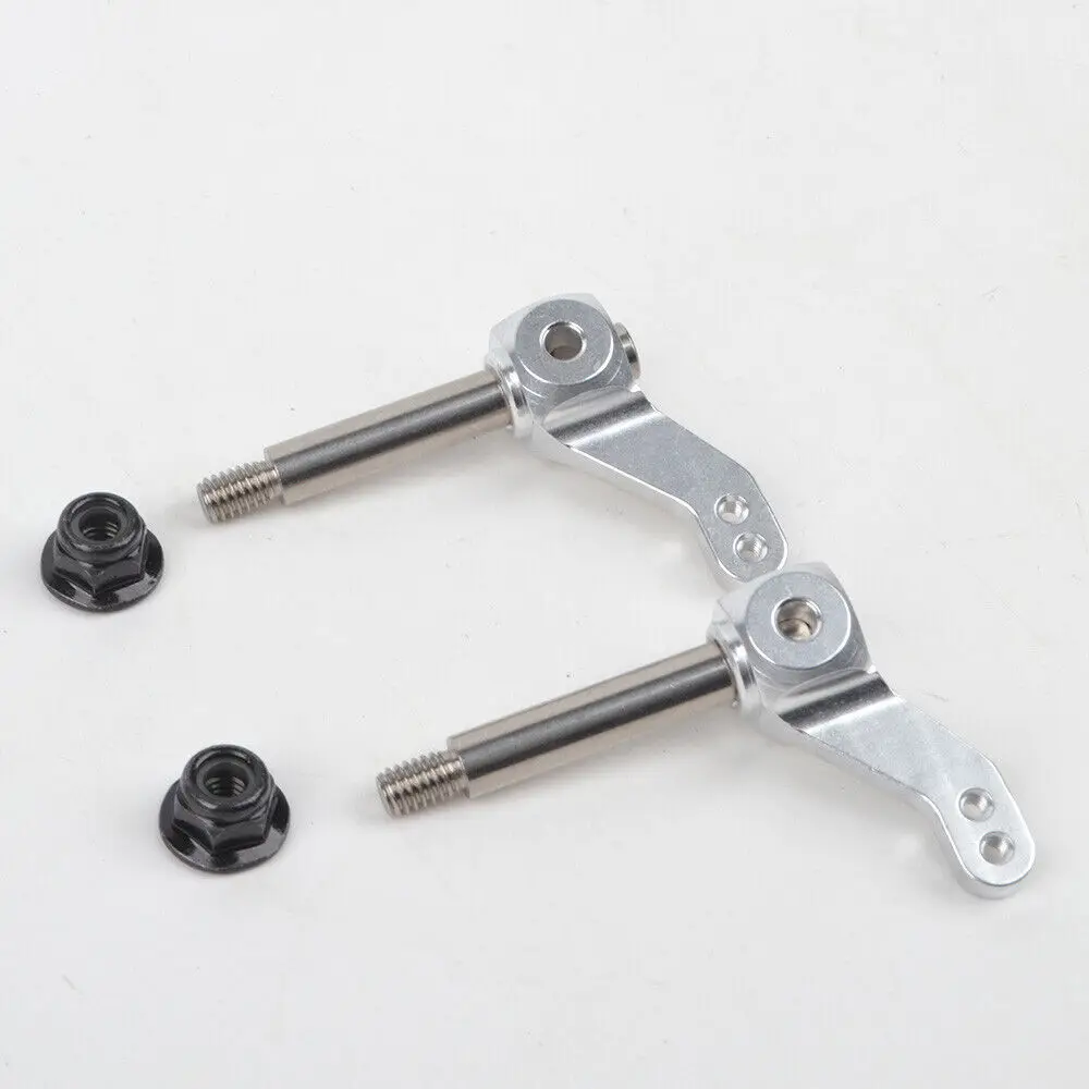 Aluminum Alloy Front Steering Knuckle Upright For Tamiya CW-01 Lunch Box Chassis