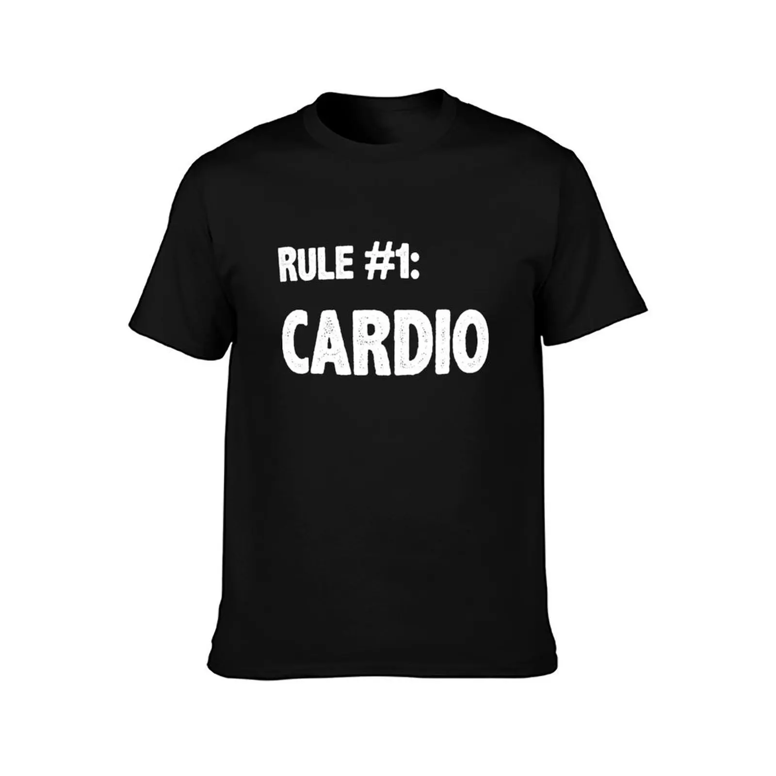 Rule #1 Cardio T-Shirt street wear anime t shirts Clothing anime clothes mens graphic t-shirts big and tall