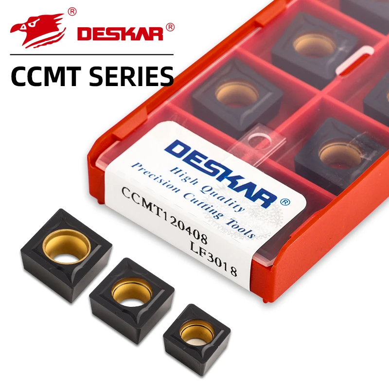 

DESKAR CCMT060204 CCMT060208 CCMT09T304 CCMT09T308 CCMT120404 CCMT120408 CCMTLF3018 Твердосплавные пластины