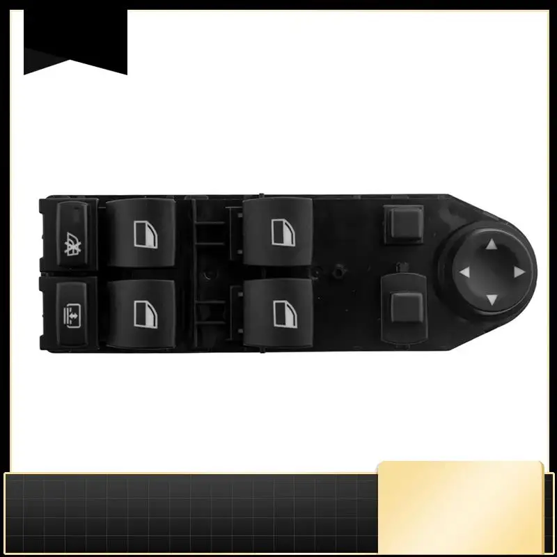 

61316951919 61316927637 61316943257 For BMW E60 E61 5 Series Driver's Side Power Master Window Lift Button Switch Assy