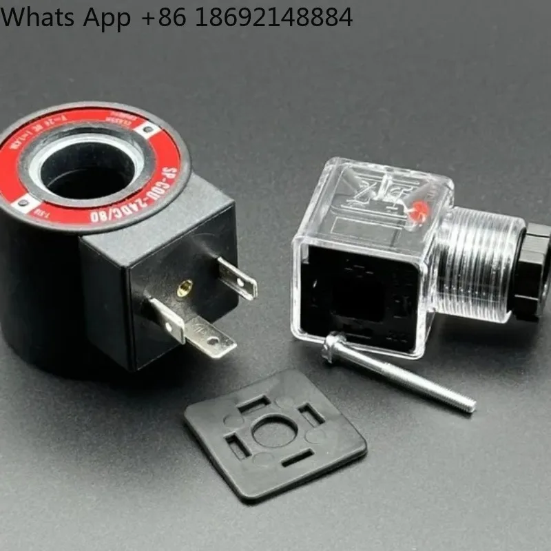 Solenoid Valve Coil for SP-COU-24DC/80 12DC/80 with 18mm Inner Diameter