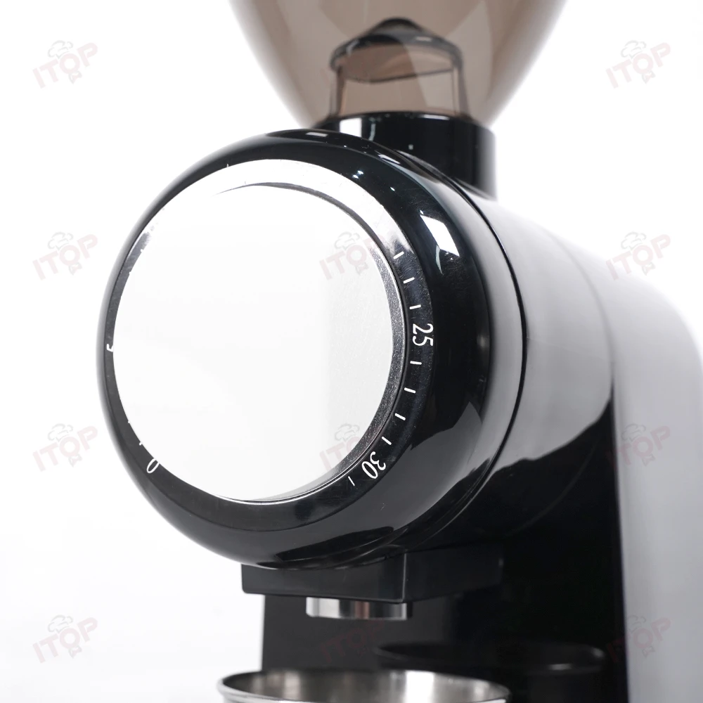 ITOP 48 мм кофемолка бытовая кофемолка из нержавеющей стали с плоскими жерновами 80 г бункер для зерен 150 Вт 220 В