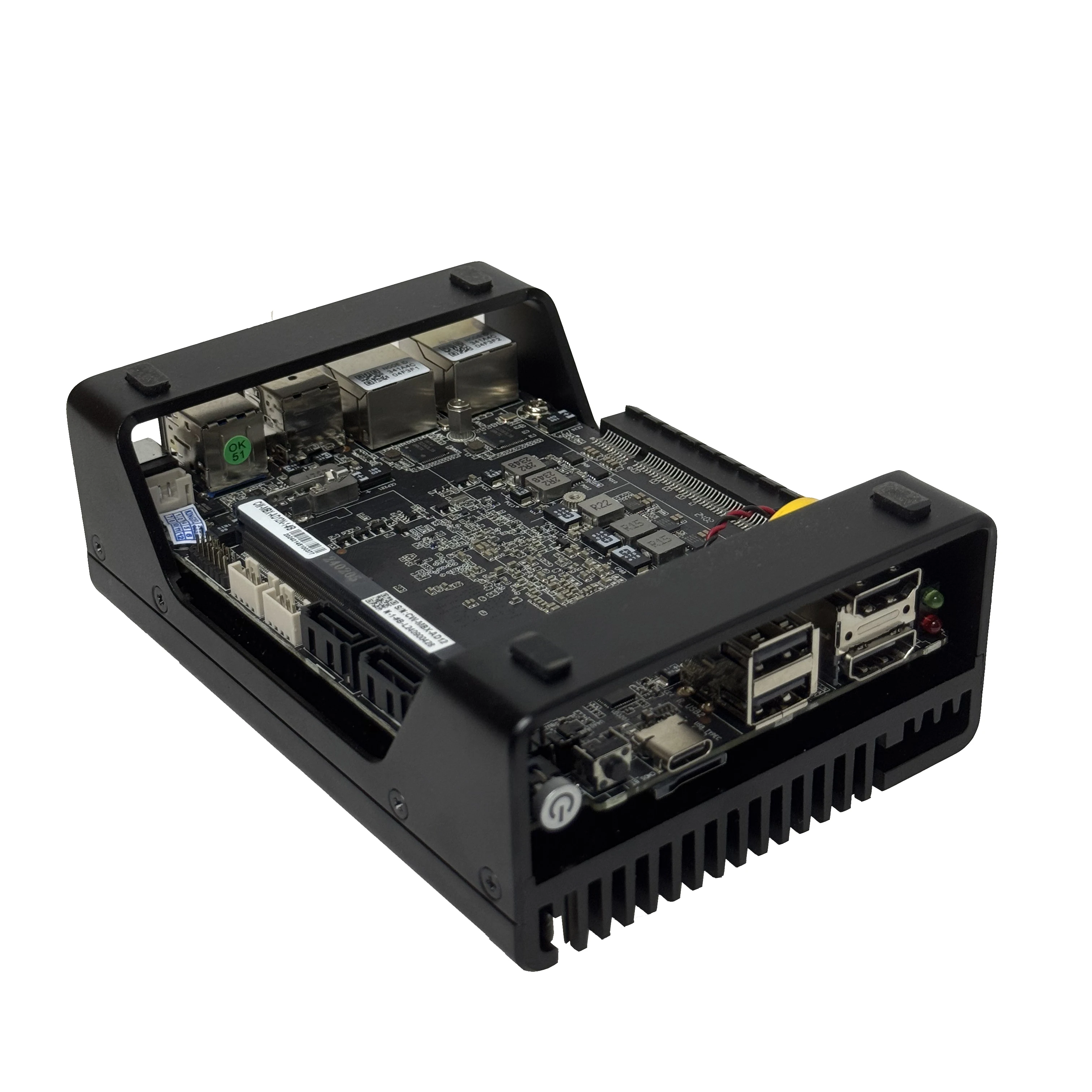 Magic Fanless MINI PC Intel N100 N200 I3- N305 Soft Router Small Computer 2*HD DP DDR5 4 DIY Players'Favorite FOR 3D Printing