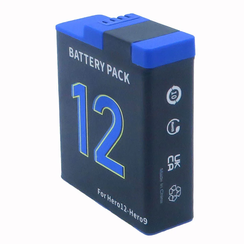 Reemplazo de batería de cámara Gopro 1720mAh Bateria cámaras de acción batería recargable GP901 Pila