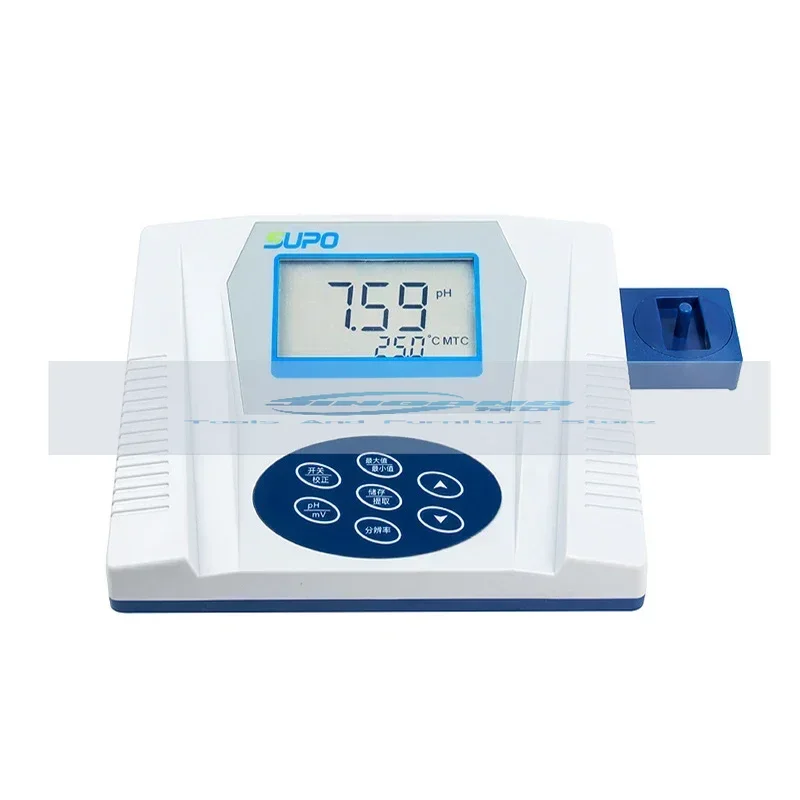 Laboratory PH Meter mV Meter Acidity Meter Digital Desktop E201-C Composite Electrode High Accuracy Lab Medicine Tool PHS-3C