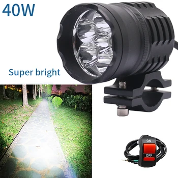 אופנוע הוביל אורות ערפל עזר לנהיגה אור זרקור אור אוזניות פלאש ערפל פנס מחוץ לכביש רכבת