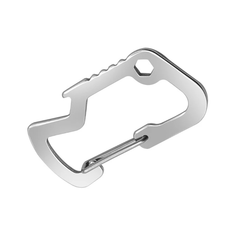 Key Holder Trendy Keyring with Opener Essential Accessory for Beverage Lovers