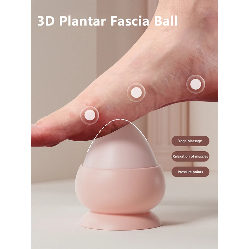 Wall-mounted Fascia Cone Multi-Function Suction Cup Wall Massager For Back Muscle Relaxation Arm Foot Massager Trigger Point