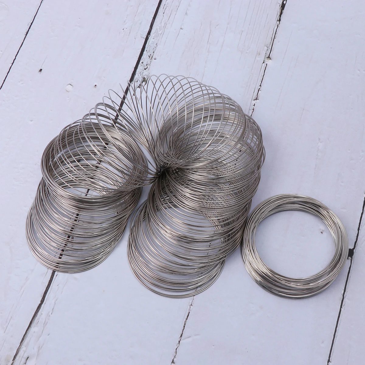 

Bracelet Beading Accessories Steel Wire Silver Plated Jewelry Making DIY Material Bangle Necklace Lightweight Comfortable