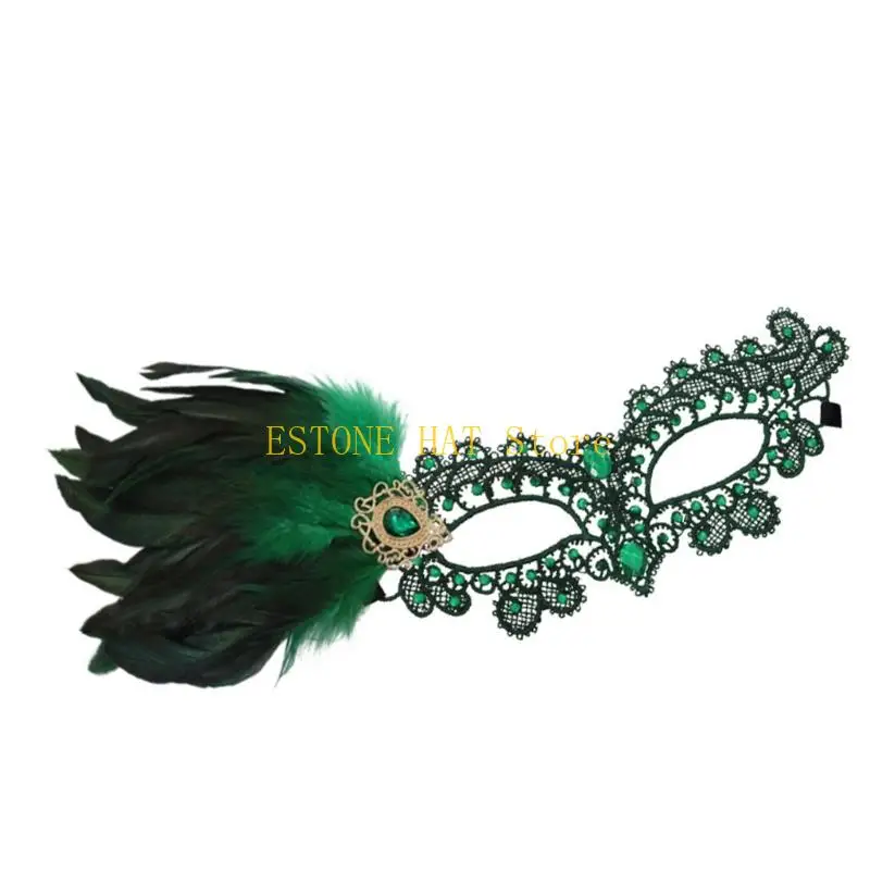 49MF Máscara mascaradas venecianas Máscara disfraz Halloween Máscara Mardi Gras Accesorios disfraces fiesta