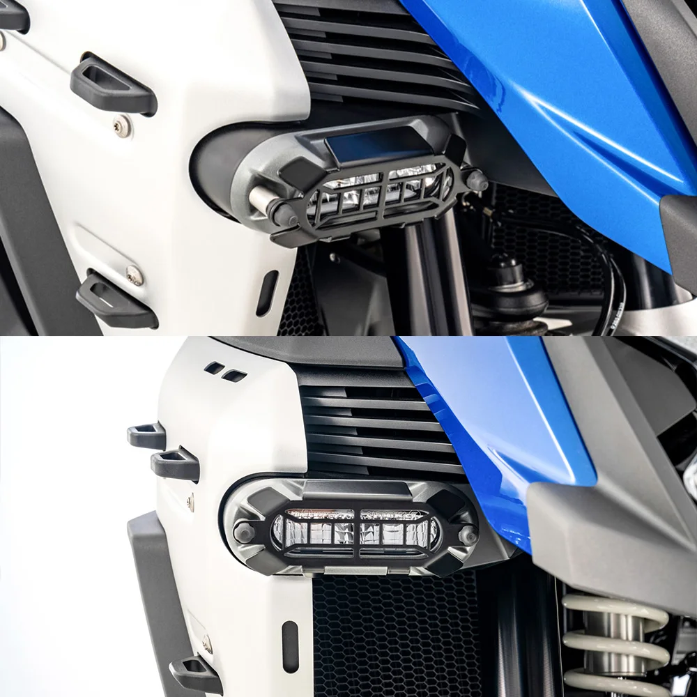 Nuovo 2025 R1300GSA HA CONDOTTO LA Luce Ausiliaria Copertura Della Lampada di Protezione Griglia di Protezione Per BMW R 1300GS ADV r1300gs adv Accessori Moto
