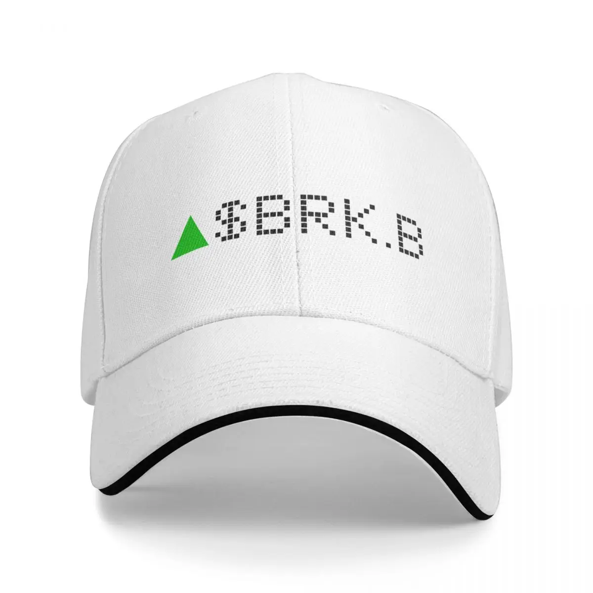 Berkshire Hathaway Inc. Class B Stock Ticker Green Baseball Cap Visor Big Size Hat Caps For Men Women's