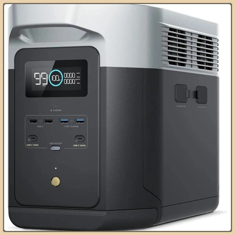 Home Backup & Outdoor-Solarkraftwerk – 2400 W, 2048 Wh, 1 Stunde Schnellladung