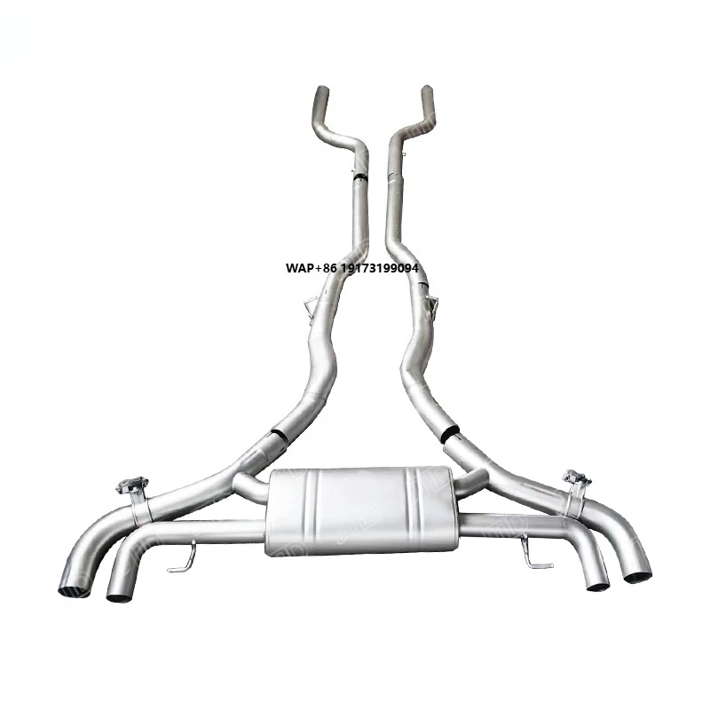 

Высокопроизводительная выхлопная система Catback с клапанами из нержавеющей стали 304ss для X6M F96 X5M F95 с двигателем S63, 2020+