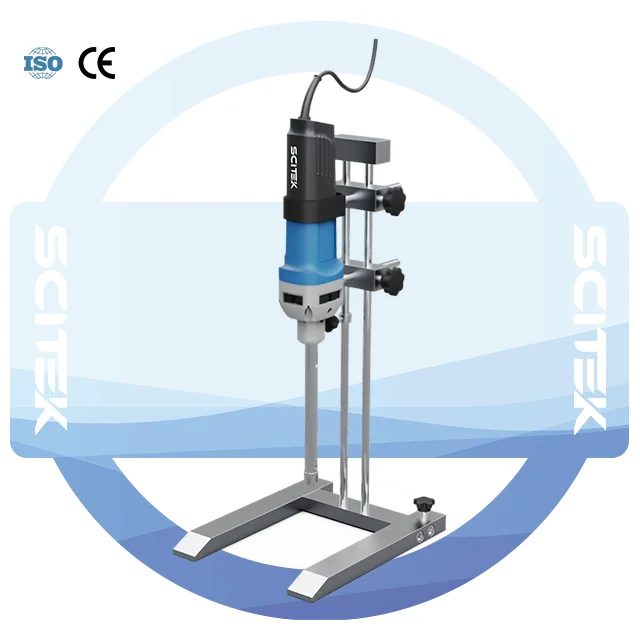 SCITEK Homogenizer 10000~30000rpm Laboratory Mixing Blender For Break Emulsify Homogenise