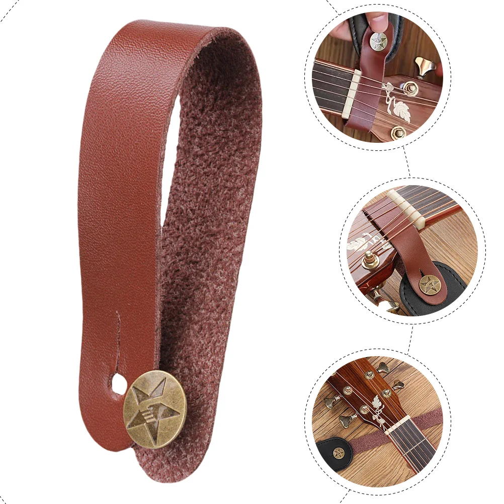 4 Pcs Electric Guitar Accessories Strap Lock Tuner Straps Gitara Accecories Belt Acoustic Adapter Neck Tie Ukulele