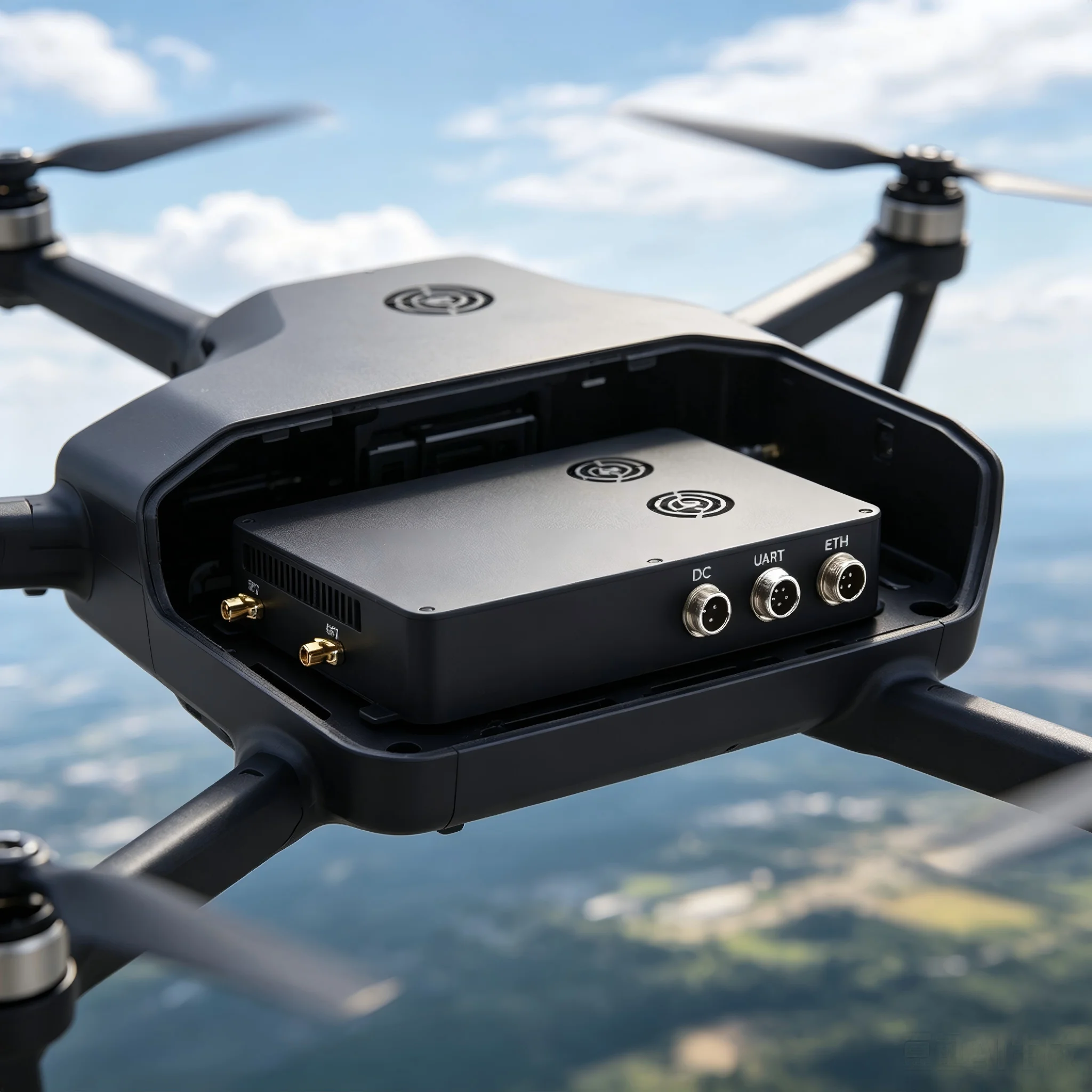 

VTOL UAV Long Distance Wireless Video Transmitter Receiver Frequency Hopping Communication Adaptive Frequency Hopping Data Link