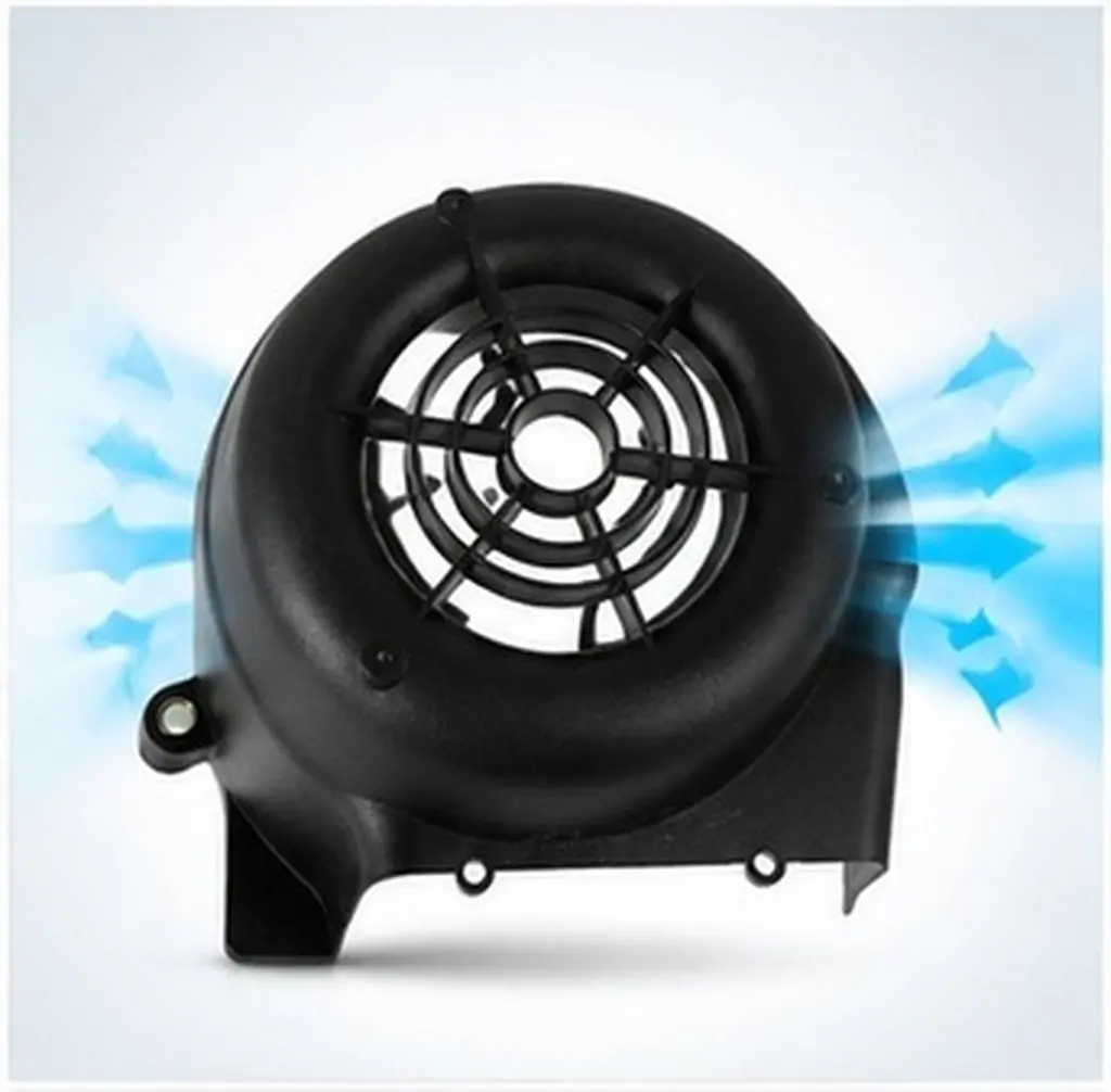 Electric Scooter Cooling Fan Covers Air Director Assembly Motorcycle Engine Fan Guard Replacement Compatible 125Cc 150Cc Atv