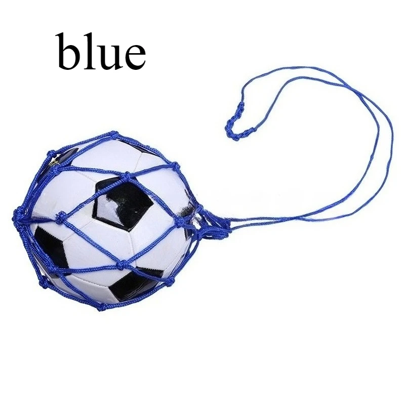 1個のサッカーボールトレーニングメッシュバッグは、子供、ティーンエイジャー、大人のサッカートレーニング補助器具に適しています。