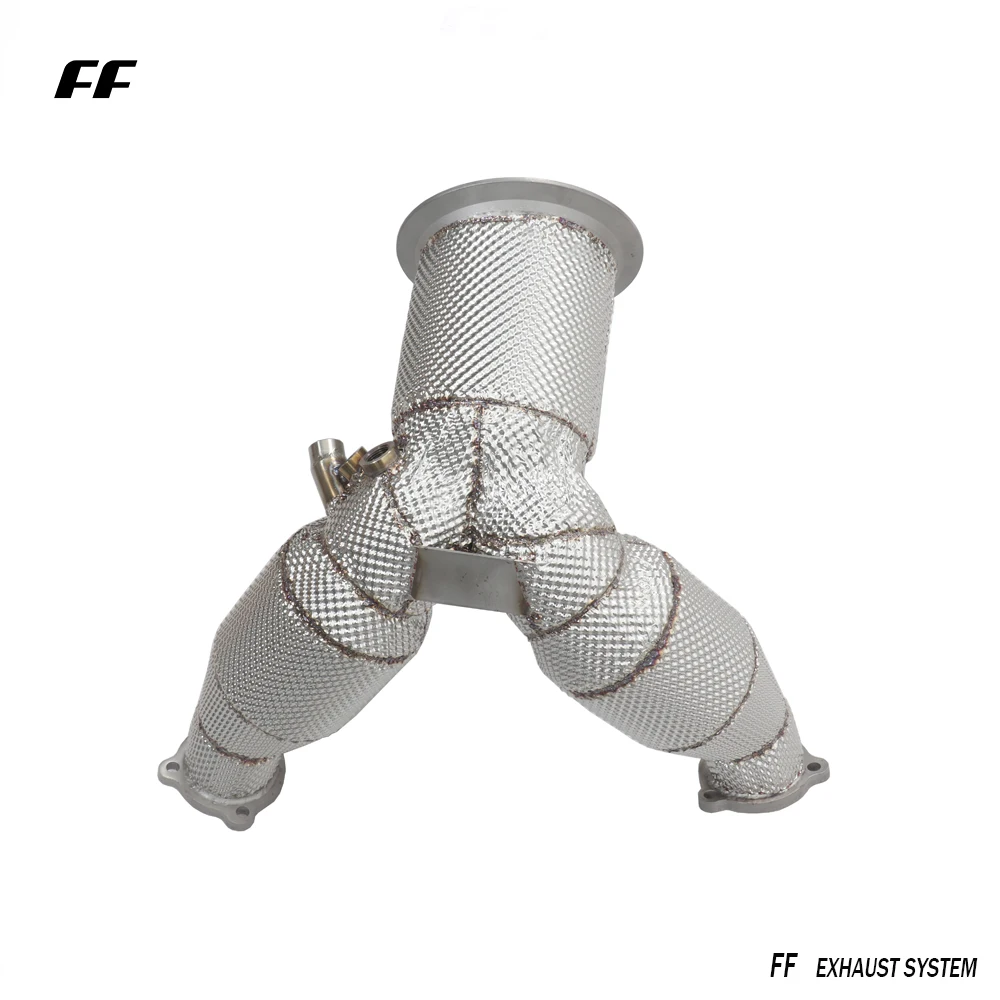 Catted-Auspuffrohre mit hohem Durchfluss für Porsche Cayenne 3.0t Downpipe