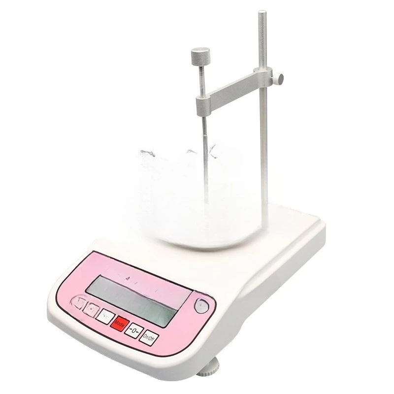Electronic densitometer rubber plastic liquid hydrometer high precision solid powder density balance measuring instrument
