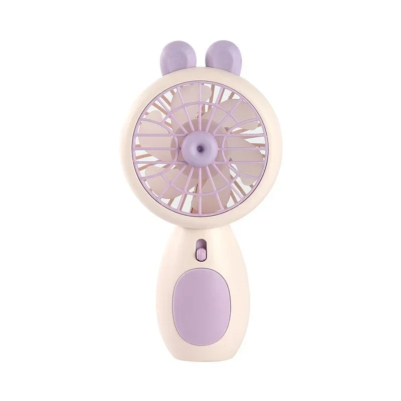 Hand-held portable mini student dormitory children's Internet celebrity large wind power silent small fan