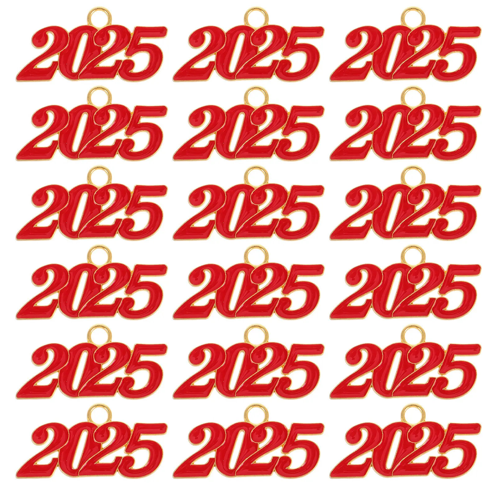 

20 шт. подвесок из цинкового сплава для изготовления украшений: выпускные, новогодние, для ожерелий и браслетов