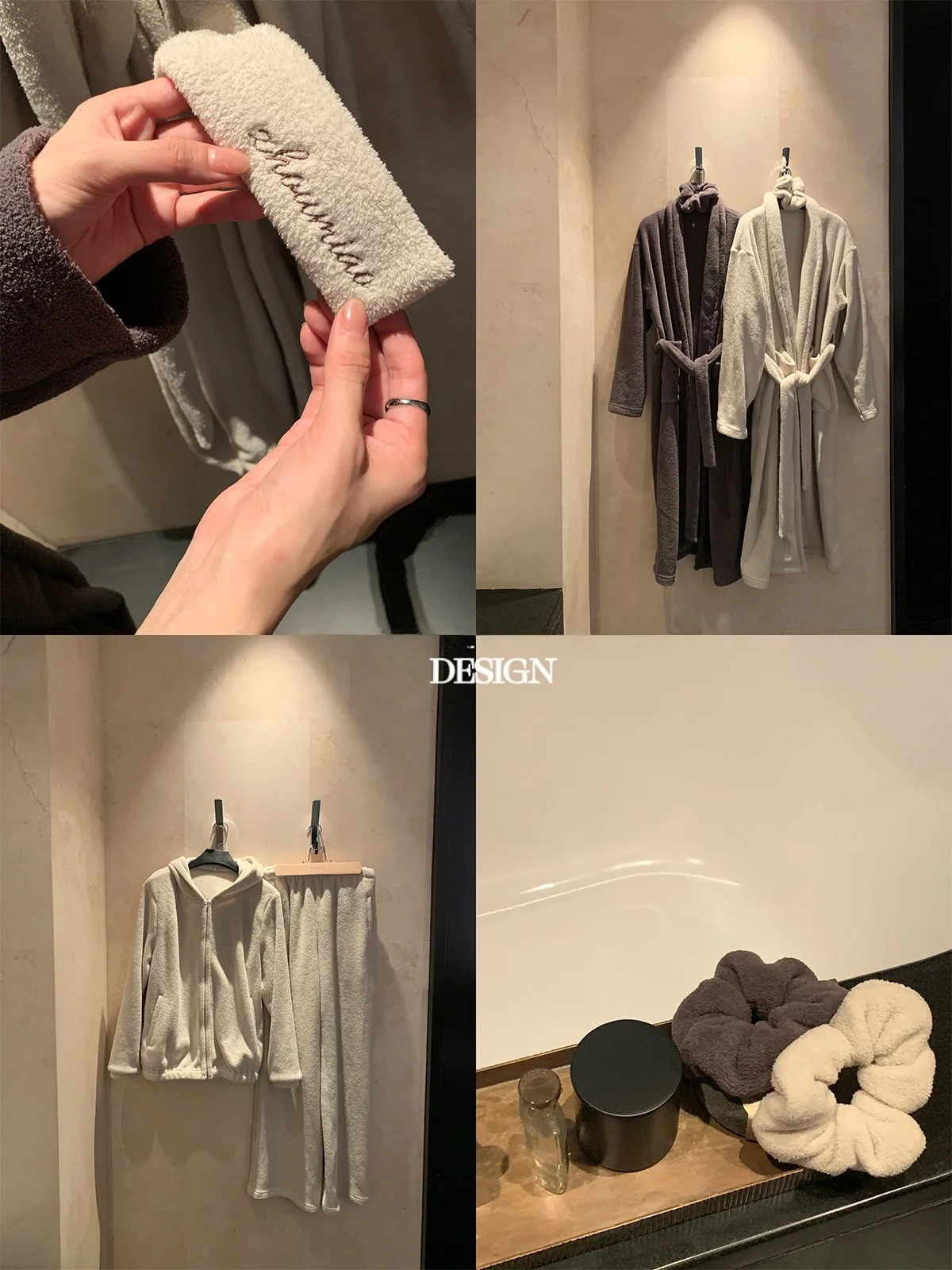 

Комплект для дома ZhouMiao: Премиальный двусторонний флисовый халат, мягкий свободный топ и прямые брюки — модный женский ансамбль