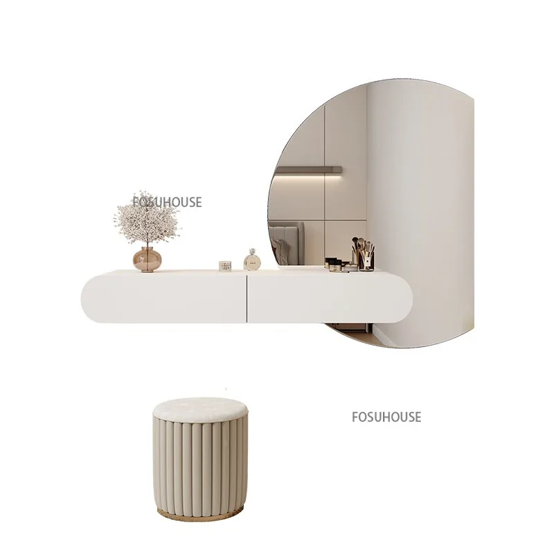 wall mounted dressing table designs for bedroom Stylish Wall-Mounted Dressing Table Designs for Bedrooms