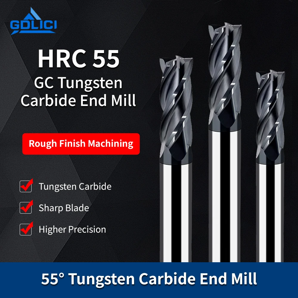 55-Degree Gc 4-Flut…