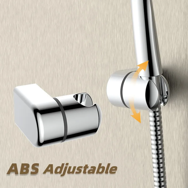 Support de pomme de douche à main universel, placage complet réglable, support de pomme de douche, support de salle de bain, Rotation Stable