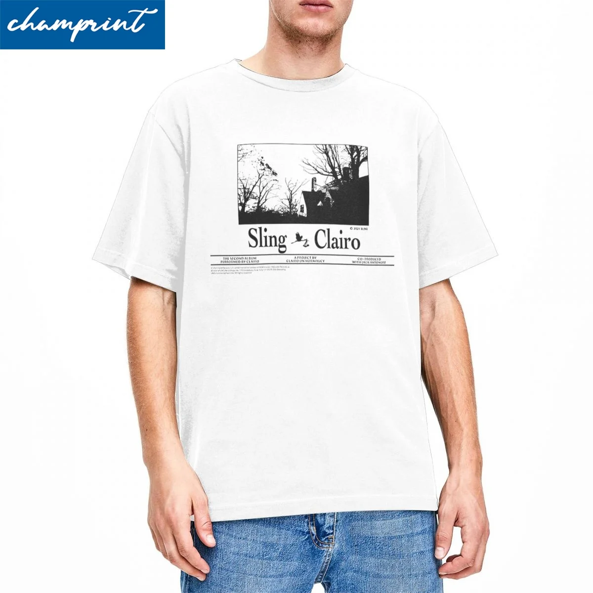 Vintage Clairo Sling Music T-Shirt Men Women's Crewneck 100% Cotton T Shirts Short Sleeve Tee Shirt Graphic Tops