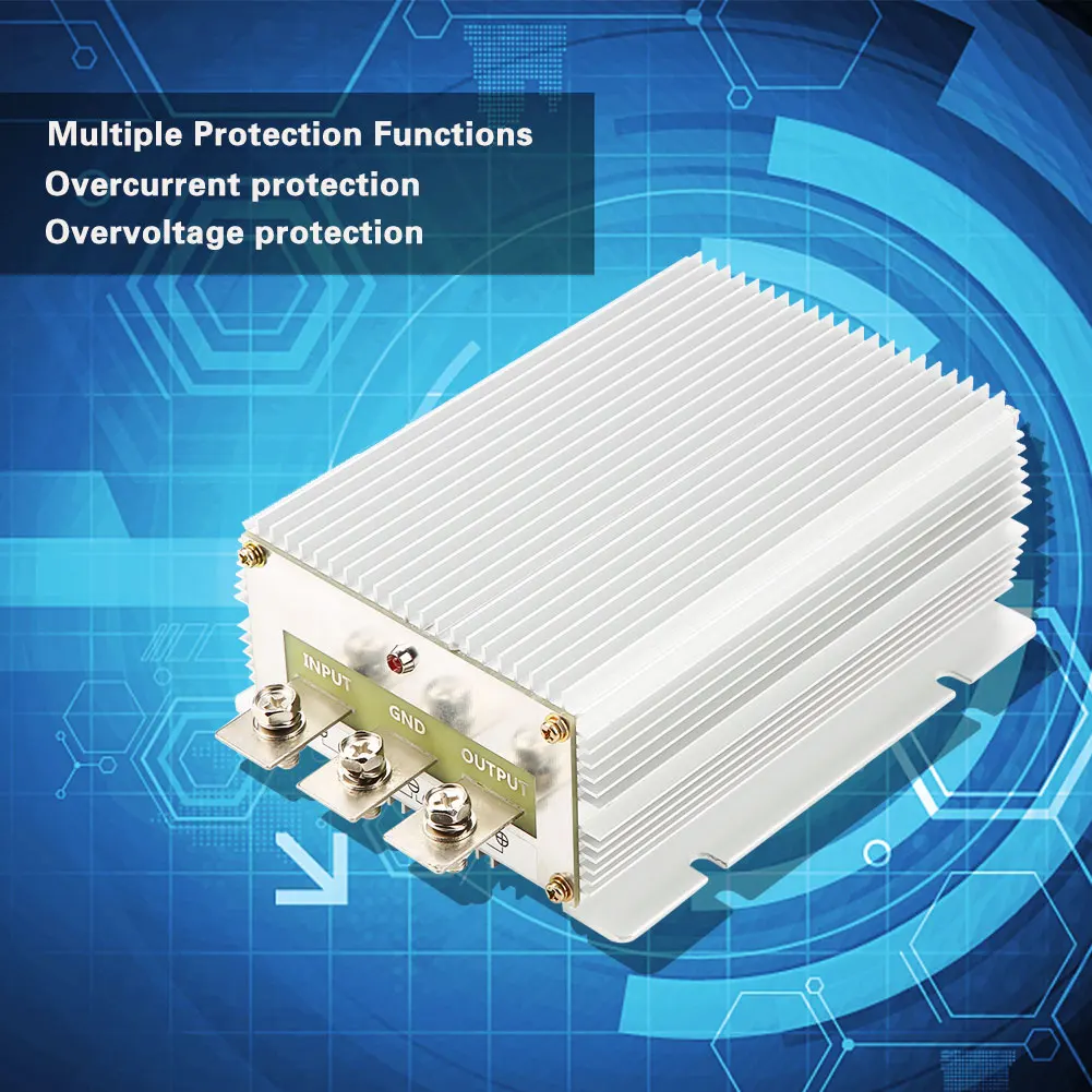 Fuente de alimentación reductor - Fuente de alimentación 24V a 12V 60A Convertidor aislado NOn Fuente de alimentación reductora de alta potencia 720W