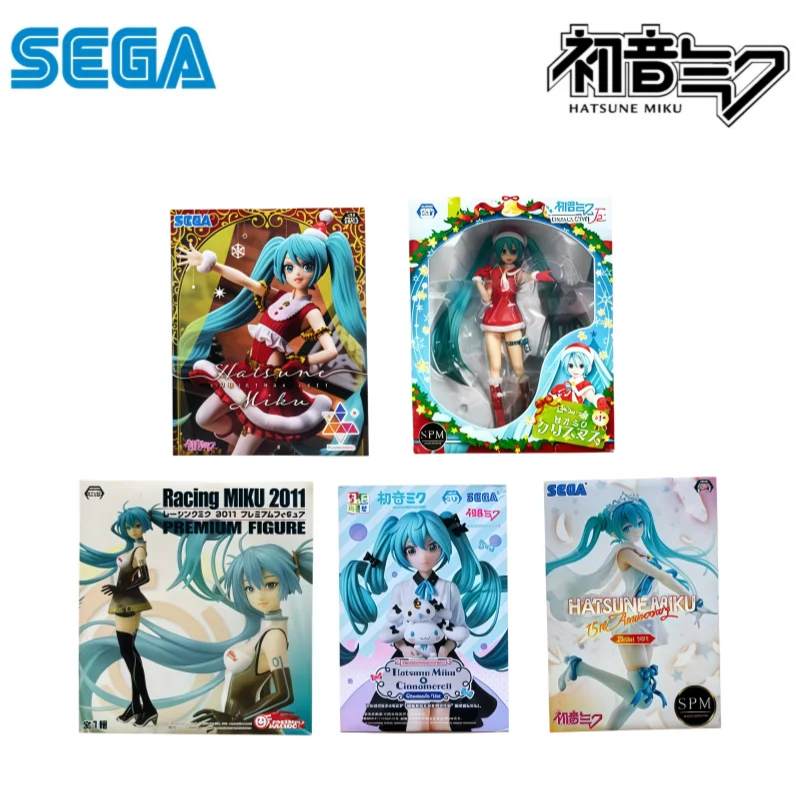 セガ在庫ありオリジナルボックスガレージキットモデル初音ミクアニメキャラクターコレクタブルオーナメントオリジナルアクションフィギュア像