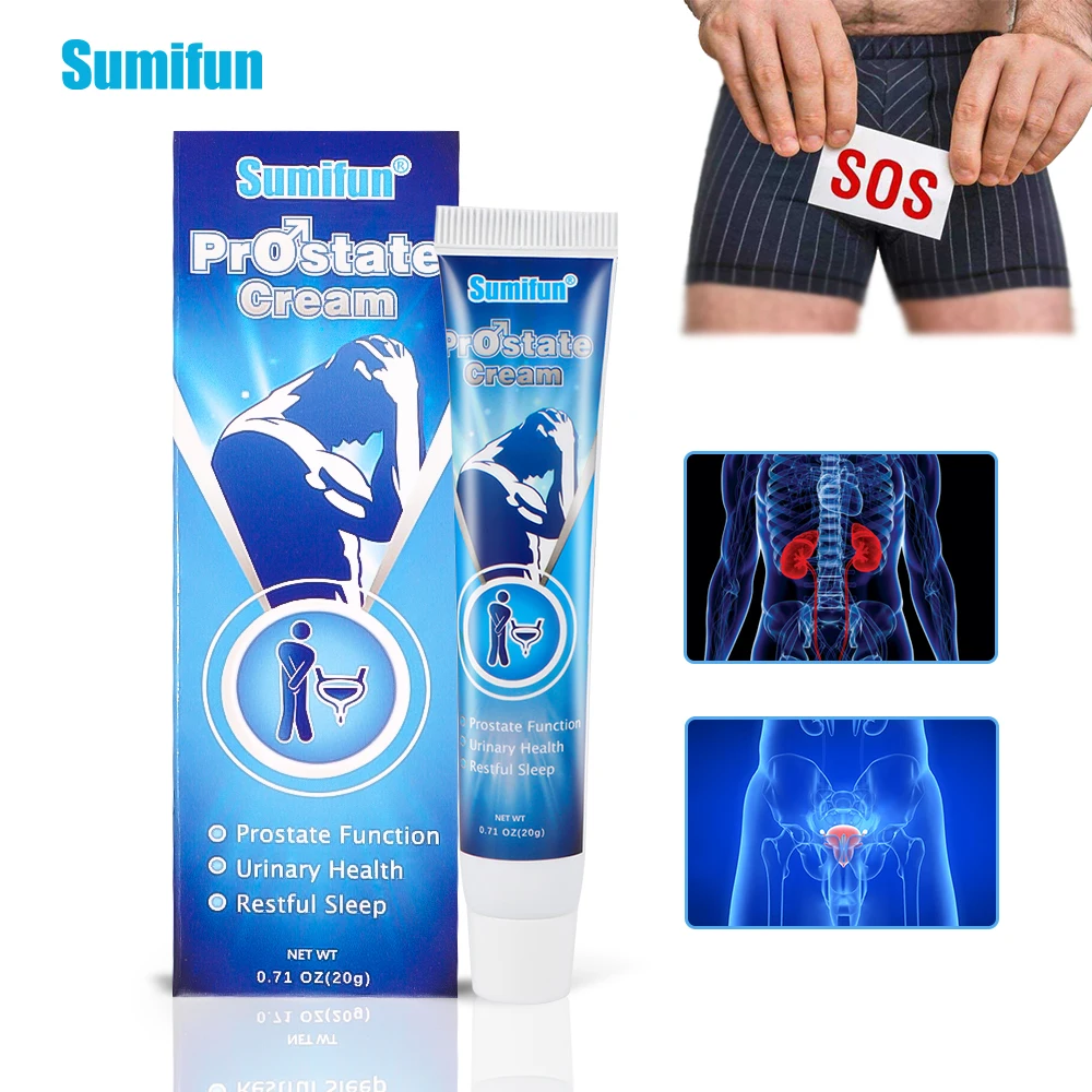 

Sumifun Prostate Medicine Cream Urology Prostatitis Cure Medical Ointment Stop Frequent Urination Inflammation Health for Men